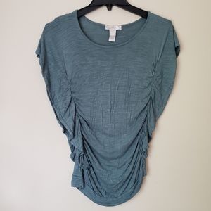 Kenar Small Short Sleeve Ruched Top